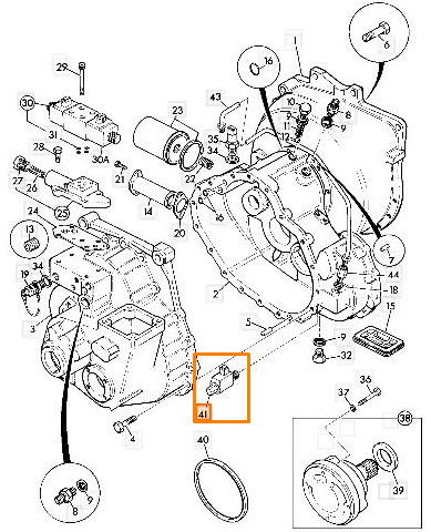 Соленоид КПП JCB 332/M5111